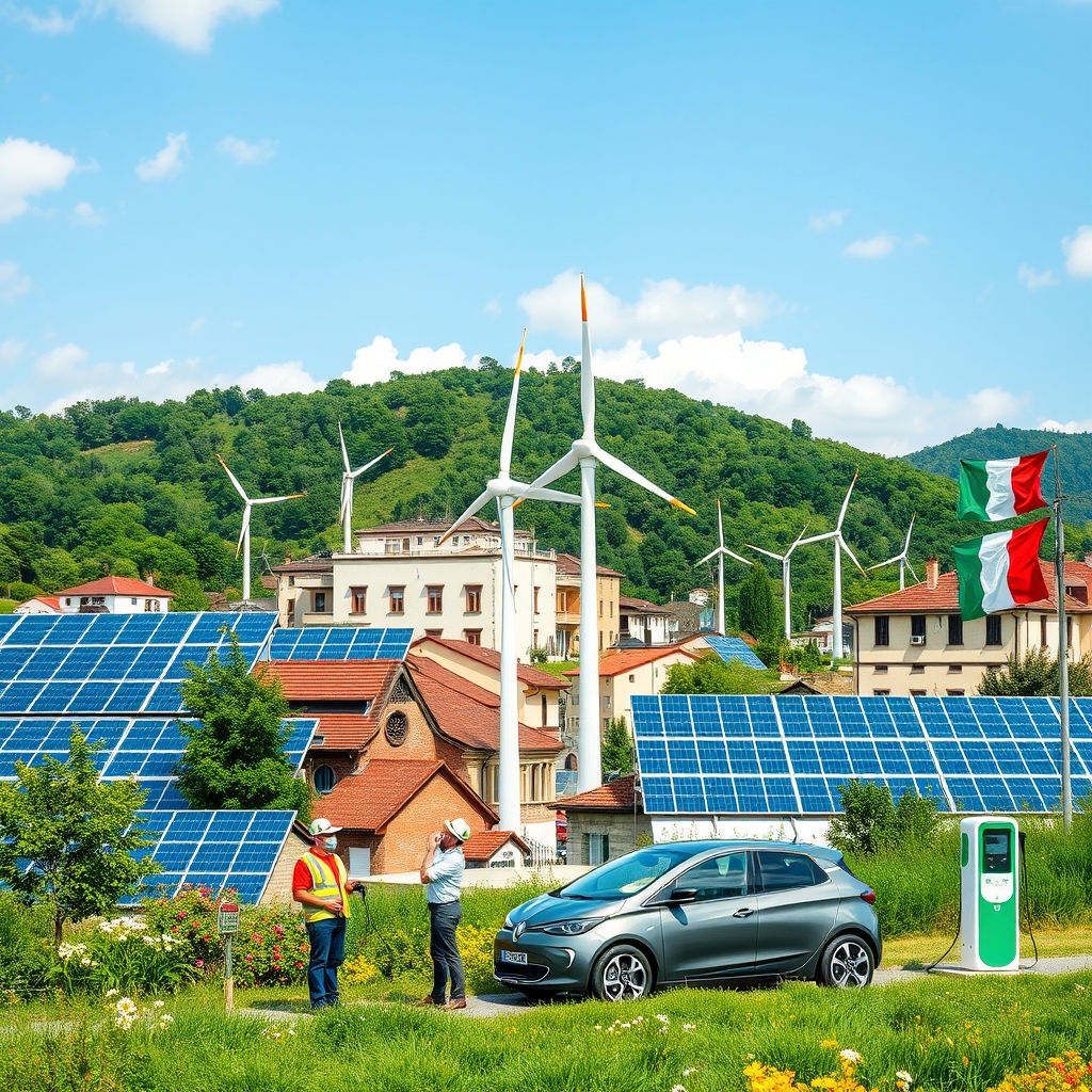 L'Italia verso la transizione energetica: opportunità e sfide per il futuro economico